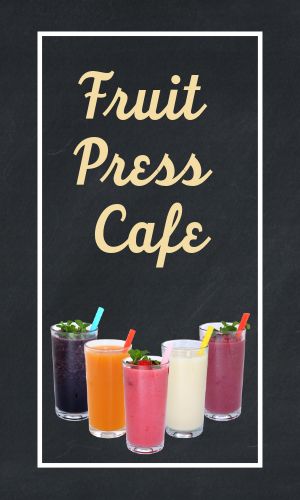 Cafe Smoothie Business Card