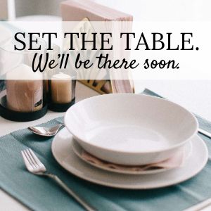 Set the table Instagram Post