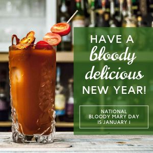 Bloody Mary Day Instagram Post