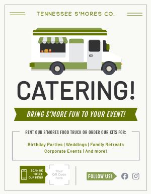 Catering Food Truck Flyer