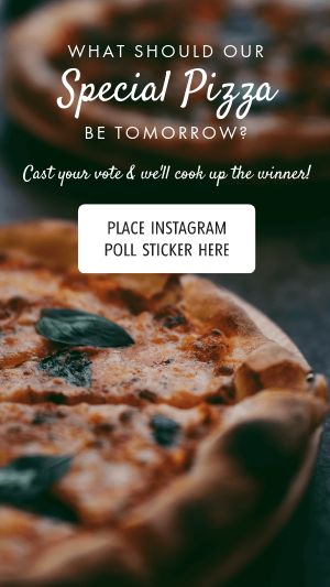 Pizza Instagram Story