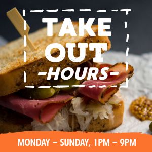 Takeout Open Hours Instagram Post