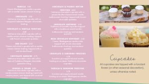 Gourmet Dessert Digital Menu Board