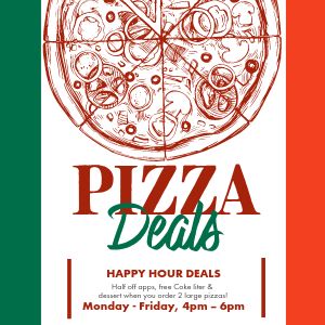 Italian Pizza Deal Instagram Post