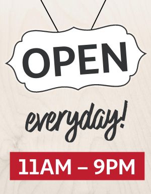 Open Everyday Sign