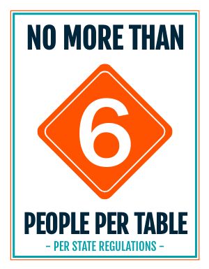 Limit Table Sign