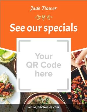 Specials QR Code Flyer