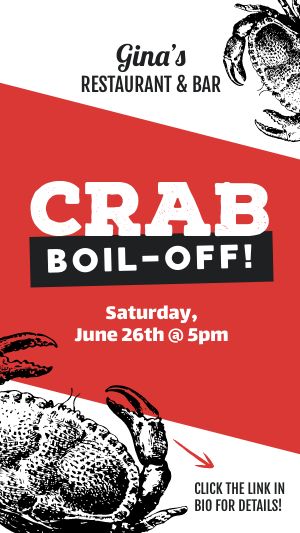 Crab Boil Facebook Story