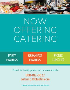 Corporate Catering Flyer