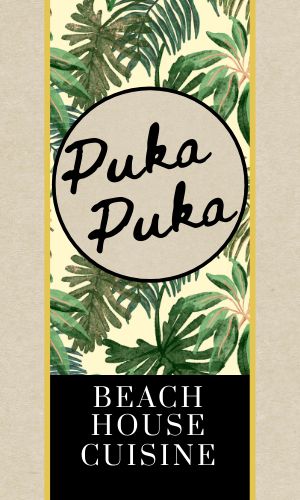 Beach Breakfast Business Card