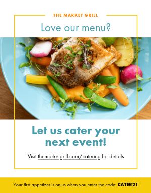 Catering Event Flyer