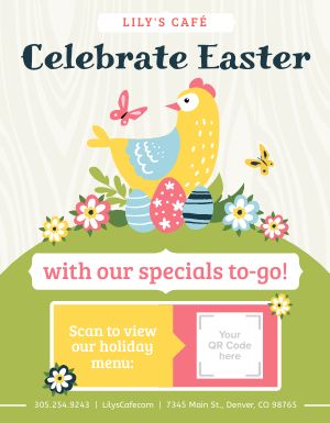 Easter Takeout Flyer