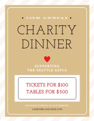 Heart Charity Event Flyer