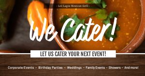 Cater Events Facebook Post