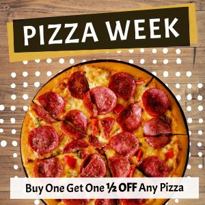Pizza Week Instagram Post
