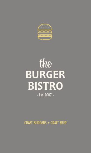 Burger Bistro Business Card