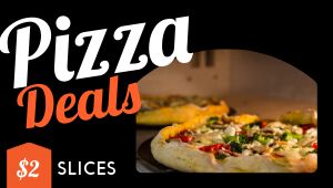 Pizza Slice Specials Digital Boards