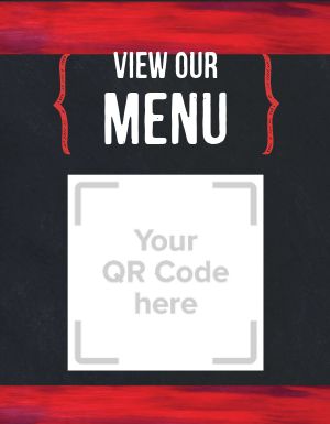 Restaurant QR Code Flyer