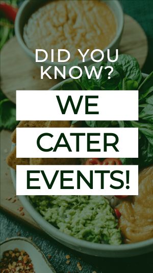 Event Catering Instagram Story