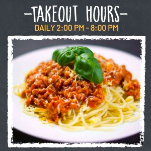 Takeout Operation Hours Instagram Post