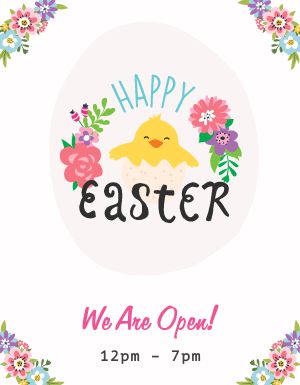 Charming Easter Flyer