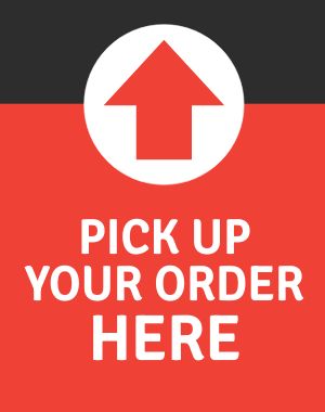 Pickup Order Poster