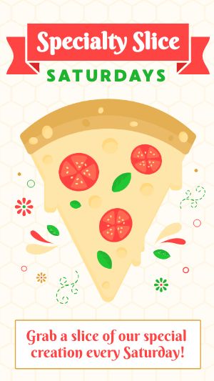 Specialty Pizza Instagram Story