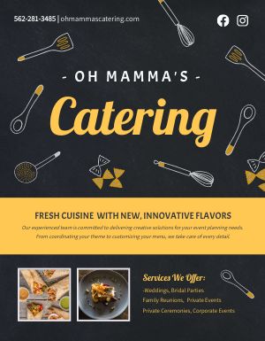Catering Ad Flyer