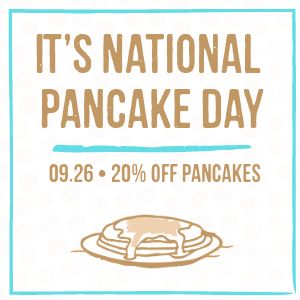 National Pancake Day Instagram Post