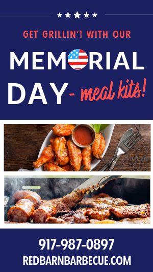 Memorial Day Takeout Facebook Story