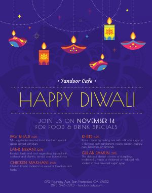 Diwali Lights Poster